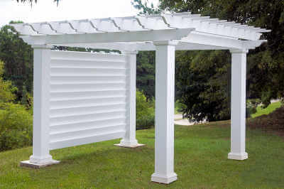 Fiberglass Pergola Square Columns #4